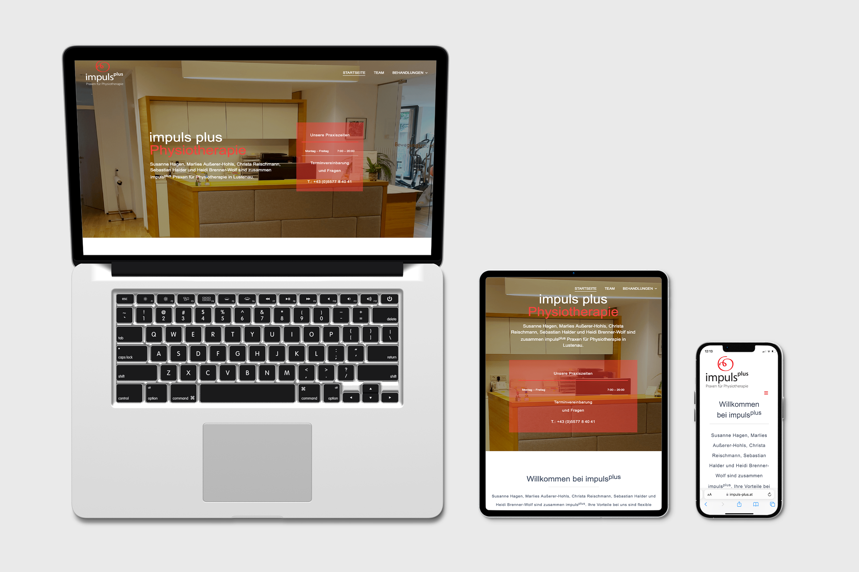 impuls-plus.at Mockup